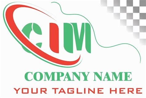 Premium Vector Cim Letter Logo Design