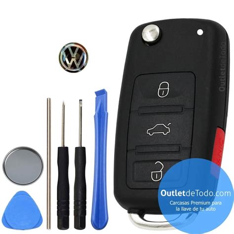 Tutorial Para Cambio De Carcasa De Llave Control Carcasa VW Jetta