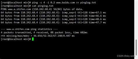 Linux Ping命令详解 Linux服务器ping端口怎么ping Csdn博客