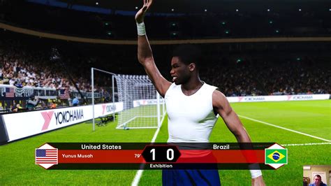 USA Vs BRAZIL Final Copa America 2024 Full Match All Goals PES