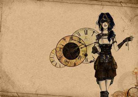 Steampunk Girl Wallpaper By Mslive On Deviantart Steampunk Wallpaper