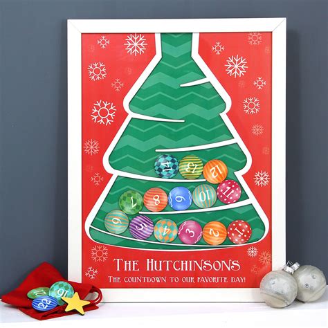 Personalized Advent Calendar - Hammacher Schlemmer