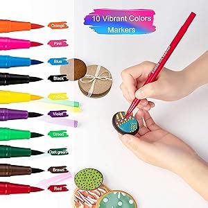 Food Coloring Pens Edible Markers Pcs Fine And Thick Tip Food Grade