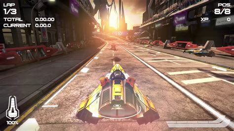 WipeOut Omega Collection WipeOut 2048 Starting Block Gameplay 1080p