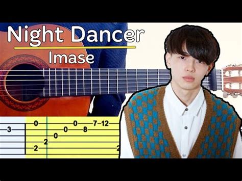 Imase Night Dancer Guitar Tutorial Simple Tab Youtube