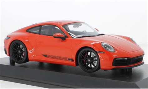 Modellautos Porsche S Minichamps Carrera S Hellgrau