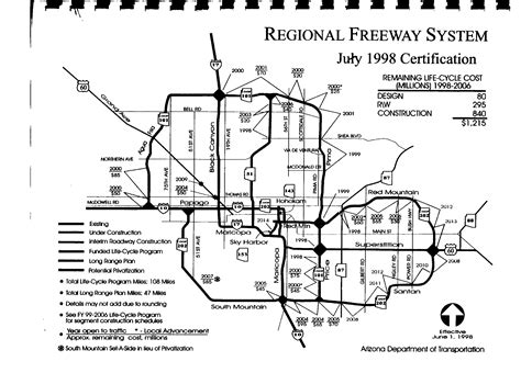 Phoenix Interstate Map