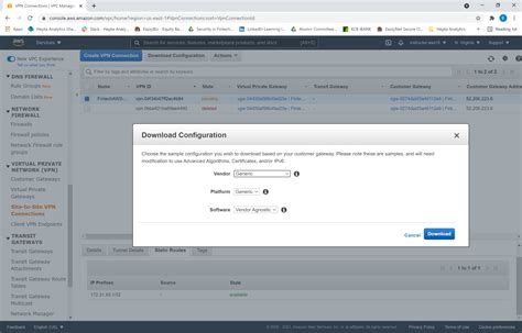 Connecting A Linux Vps To An Aws Vpc Using A S2s Vpn With Static Routing Hepta Analytics Blog