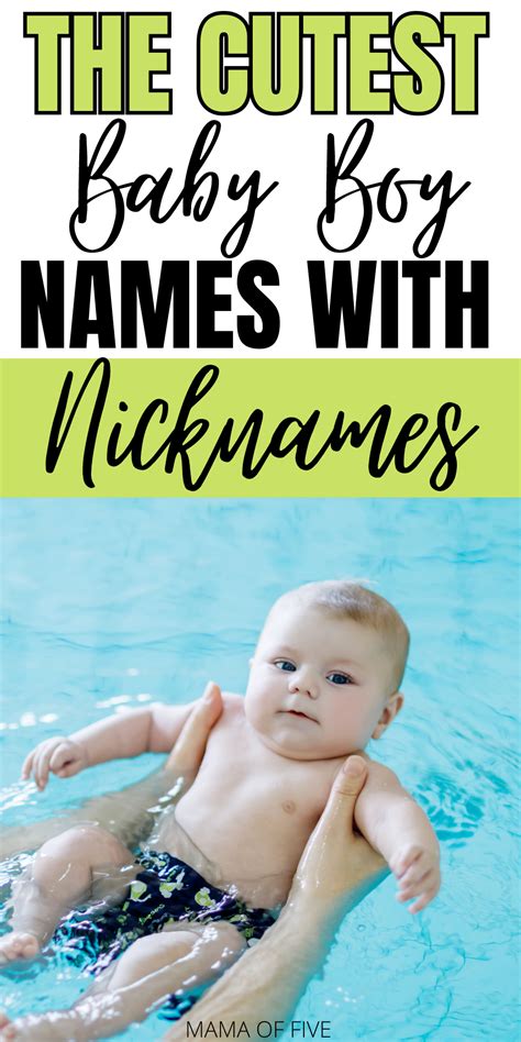 100 cute and popular boy names with nicknames – Artofit