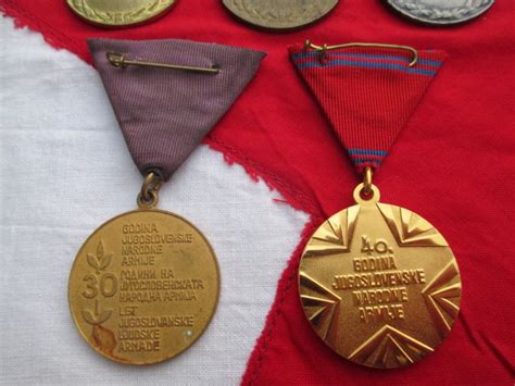 SFRJ medalja godišnjice JNA sve medalje i varijante