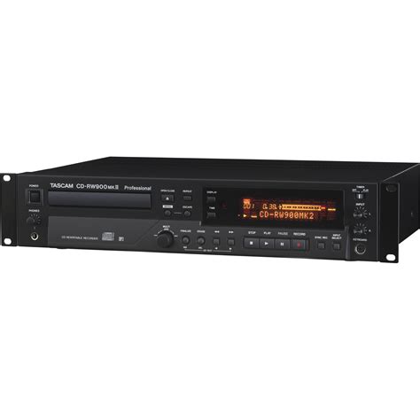 Tascam CD-RW900MKII Professional CD Recorder CD-RW900MK2 B&H