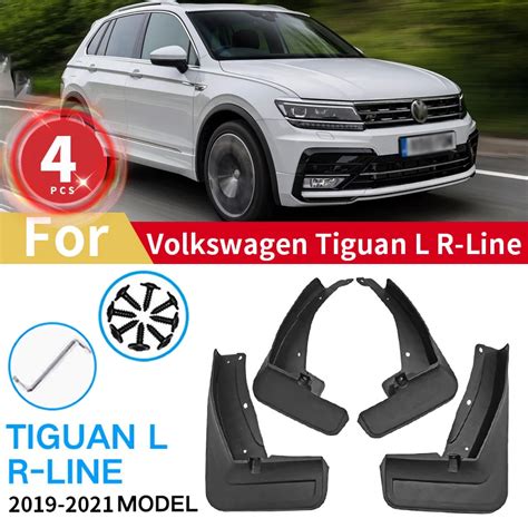 Mudflaps For Vw Volkswagen Tiguan L R Line 2019 2020 2021 Mud Flap Splash Guard Front