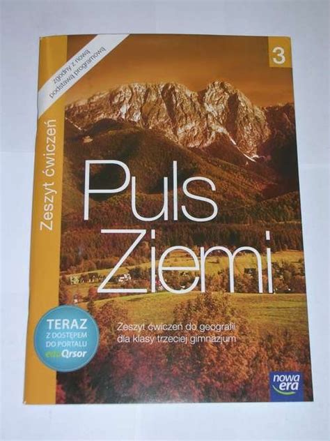 PULS ZIEMI 3 ZESZYT ĆWICZEŃ NOWA ERA 12857447166 Podręcznik Allegro