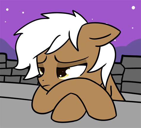 Safe Artist Neuro Oc Oc Only Oc Frosty Hooves Sad Solo