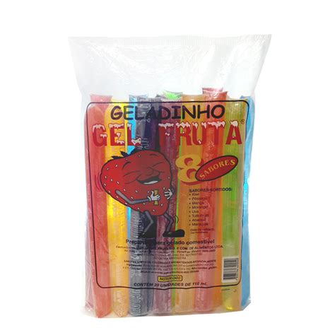 Geladinho Sortido Ml C Gelfruta Shopee Brasil