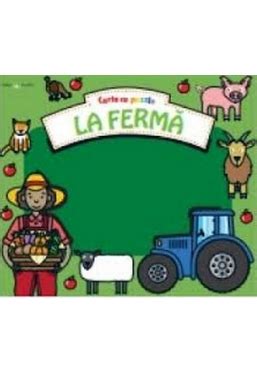 Bebe Invata LA FERMA Carte Cu Puzzle