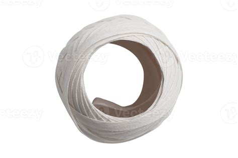 White Thread Spool Isolated On A Transparent Background 22219356 Png