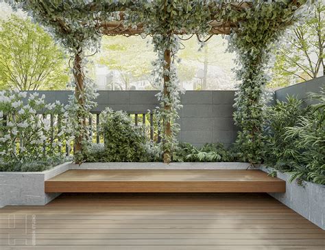 12893. Free 3D Balcony Exterior Model Download by Hieu Phan 