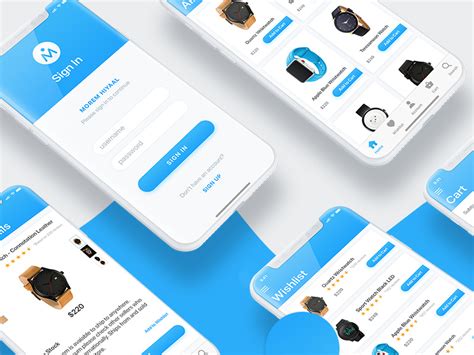 Ecommerce Ios Ui Design For Iphone X Psd Freebie Supply