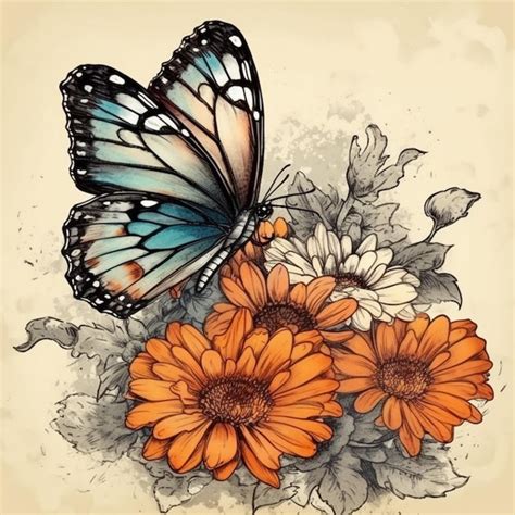 Premium Photo | Watercolor painting about butterfly