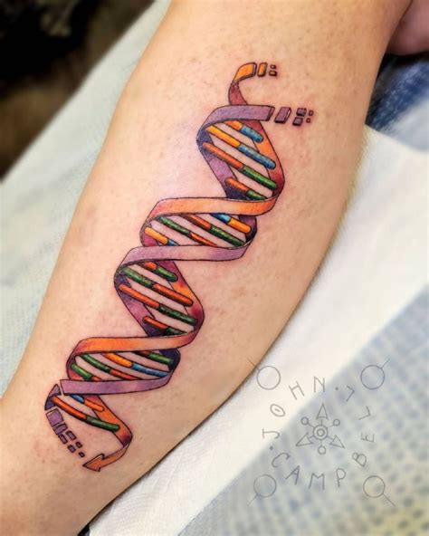 30 Pretty Dna Tattoos To Inspire You Dna Tattoo Science Tattoos Tattoos