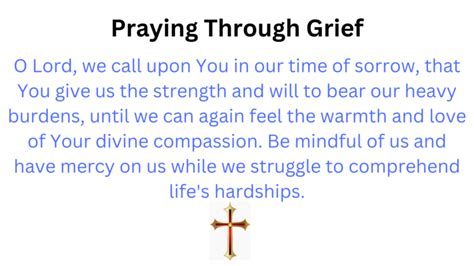 Praying Through Grief: Finding Comfort in God's Presence and Starting ...