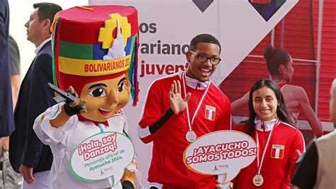 Danzaq El Personaje De Los Juegos Bolivarianos Ayacucho 2024 Estuvo