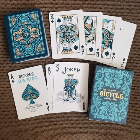 Bicycle Sea King Playing Cards Cool Playing Cards Playing Card