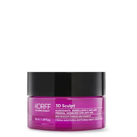 Korff D Sculpt Cr Me Nocturne Visage Et Cou Hydratante Boost Anti