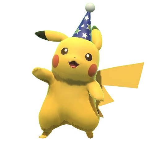 Party Hat Wizard Hat Pikachu Smash Ultimate Rcutouts