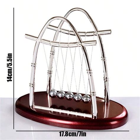 Cradle Balance Ball Steel Balls Plastic Newtons Cradle Metal Balls