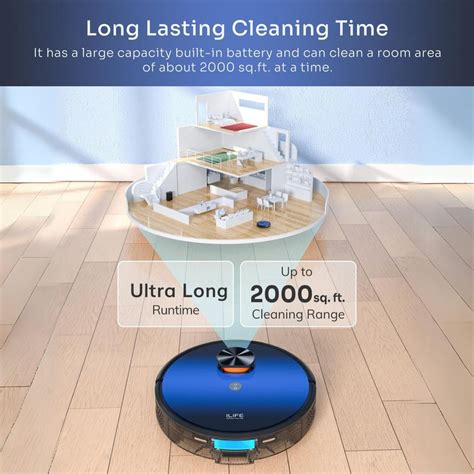 ILIFE T10s - Self Emptying Robotic Vacuum and Mop