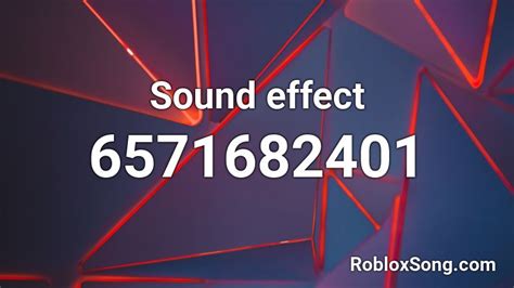 Sound Effect Roblox Id Roblox Music Codes