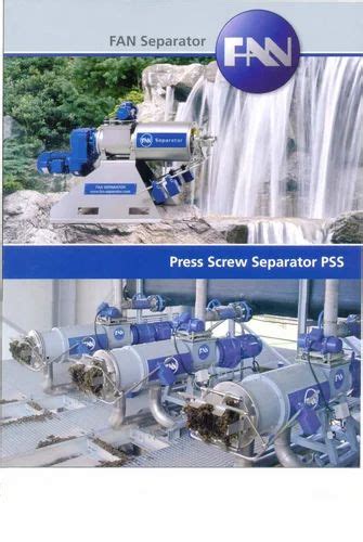 Mild Steel Fan Press Screw Separator Automation Grade Automatic