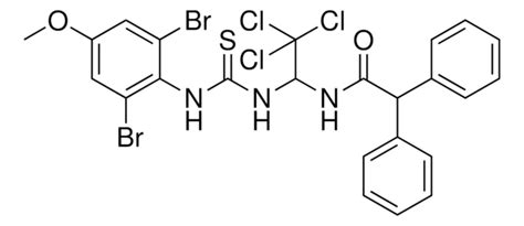 Diphenyl N Tri Cl Di Br Meo Ph Thioureido Et