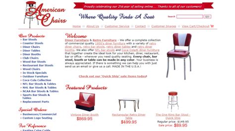 American Chairs Reviews | Check out the reviews of americanchairs.com