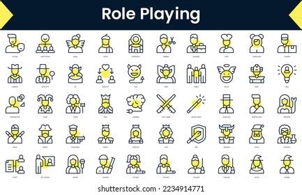 3,291 Role Play Icons Images, Stock Photos & Vectors | Shutterstock