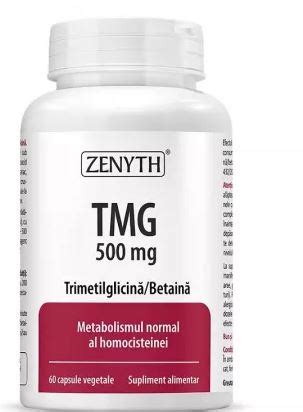 Tmg 500mg 60cps Vegetale Zenyth Pharmaceuticals