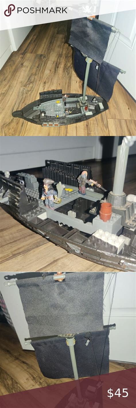 Mega Bloks Pirates Of The Caribbean Black Pearl Black Pearl Ship