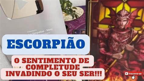 ♏️ EscorpiÃo Uma MudanÇa Muito Forte Na Sua Vida Amorosa VocÊ Vai Se