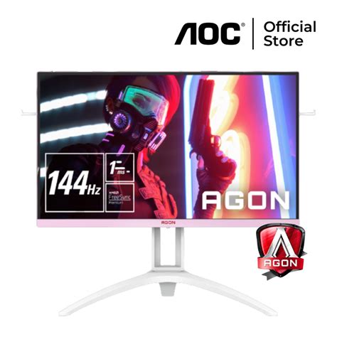 AOC AG273FXR Pink Power 27 Inch 144Hz 1ms FHD IPS Gaming Monitor ...