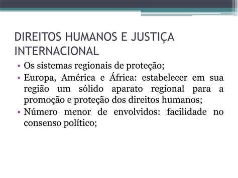 PPT Direitos Humanos e Justiça Internacional PowerPoint Presentation