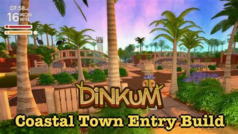 Dinkum Let S Build A Coastal Town Entry Youtube