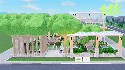 Garden Restaurant In Restaurant Tycoon Roblox Youtube