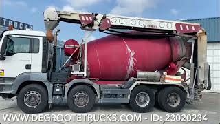 Liebherr On Chassis Man Tgs Concrete Mixer Truck For Sale