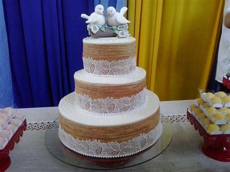 Descobrir Imagem Bolo De Rolo Casamento Pre O Br Thptnganamst Edu Vn