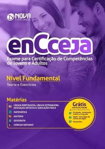 Apostila Encceja 2019 Ensino Fundamental Parcelamento Sem Juros