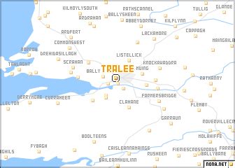 Tralee (Ireland) map - nona.net