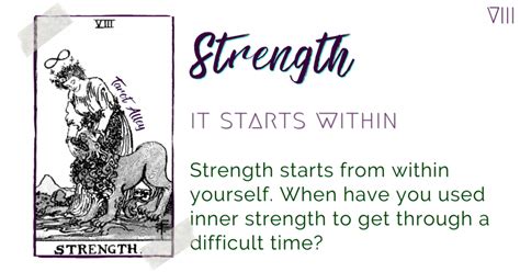 Viii Strength Tarot Card Meaning Tarot Alley