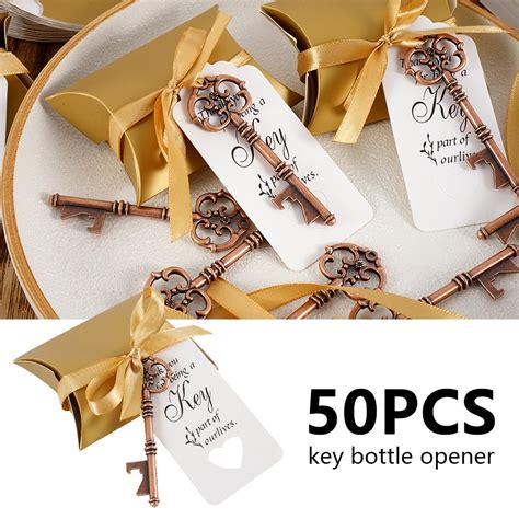 Key Bottle Openers Vintage Wedding Favors Key Ts With Escort Card